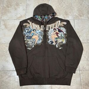 Vintage Y2K Ecko Unltd AOP Hoodie (Reversible)